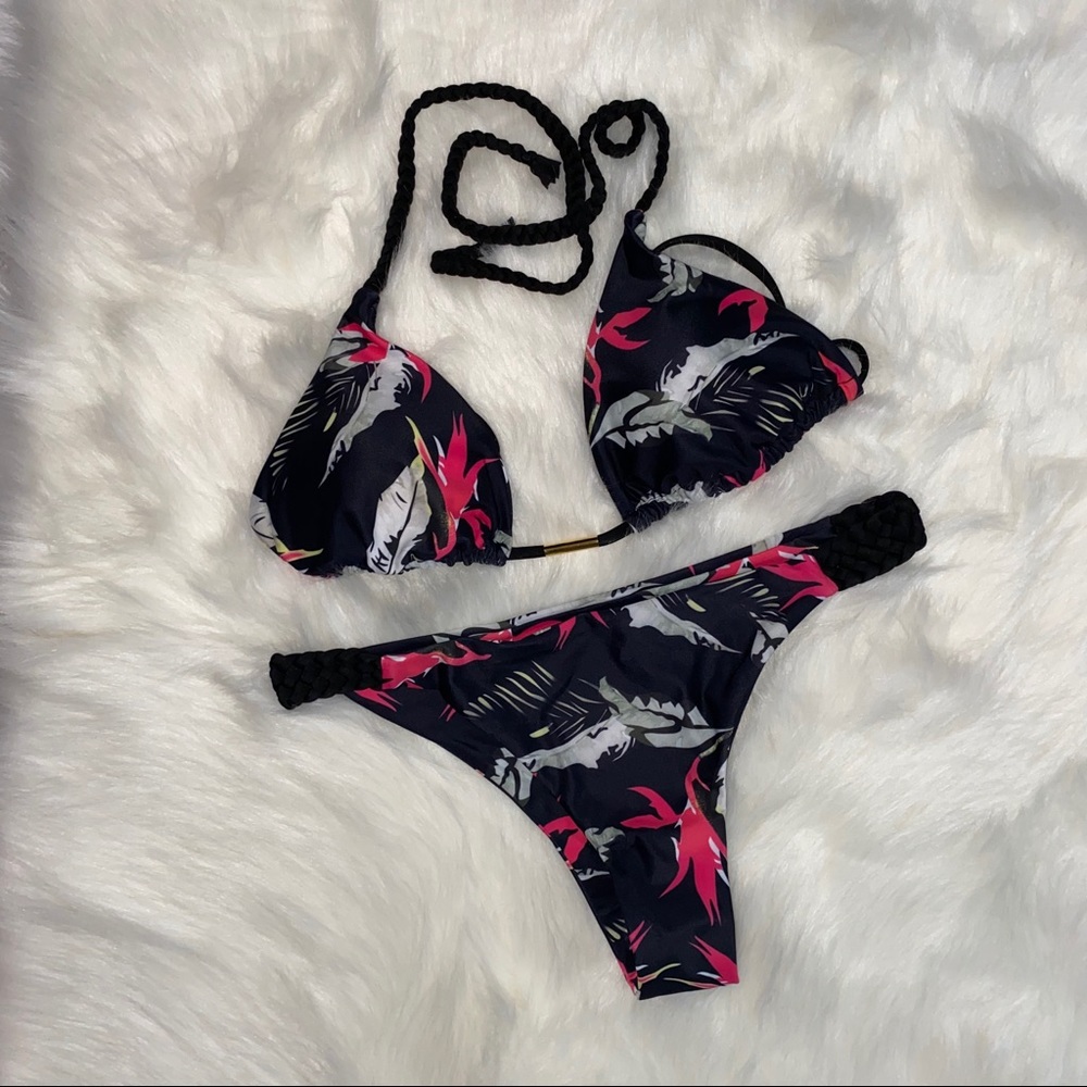 Braided detail bikini